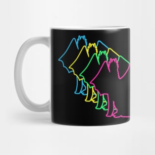 Dragon 80s Neon Mug